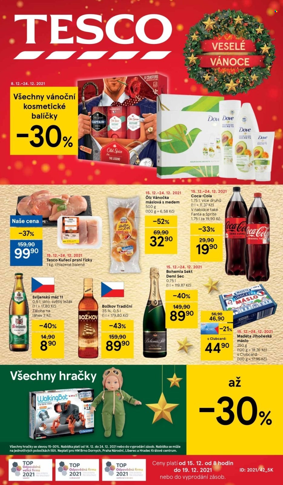 Leták TESCO - 15.12.2021 - 19.12.2021. Strana 1