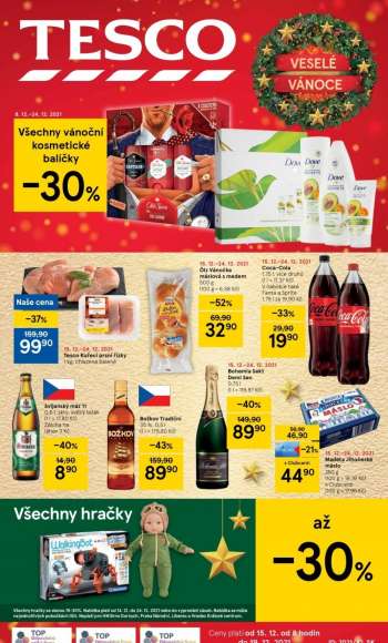 Leták TESCO - 15.12.2021 - 19.12.2021.