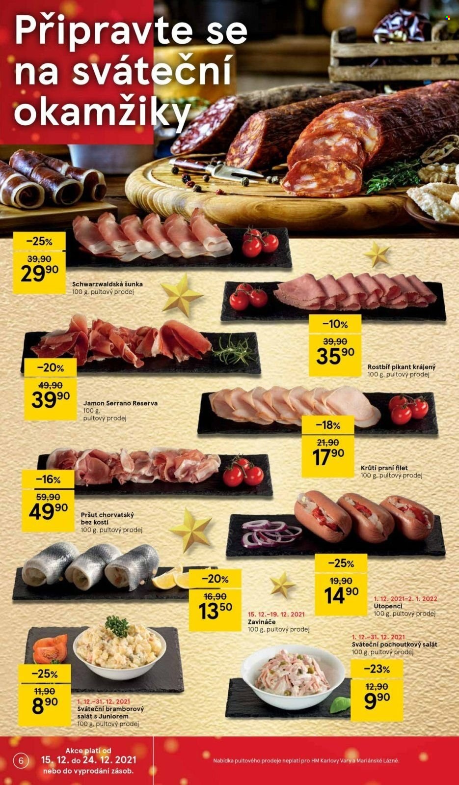 Leták TESCO - 15.12.2021 - 19.12.2021. Strana 6