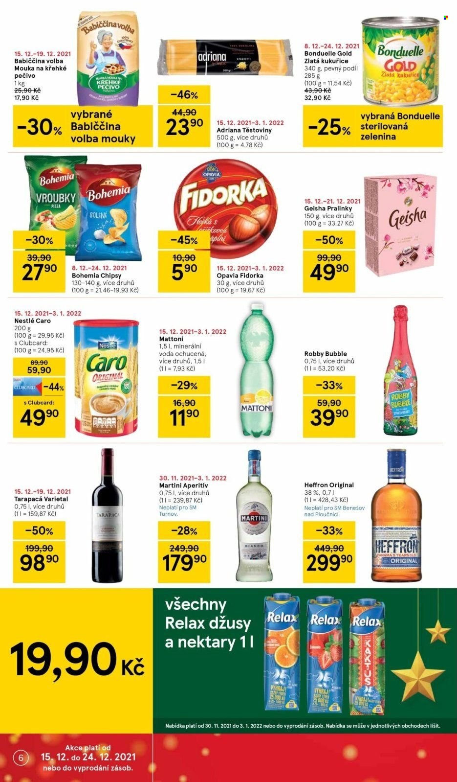 Leták TESCO supermarket - 15.12.2021 - 19.12.2021. Strana 6