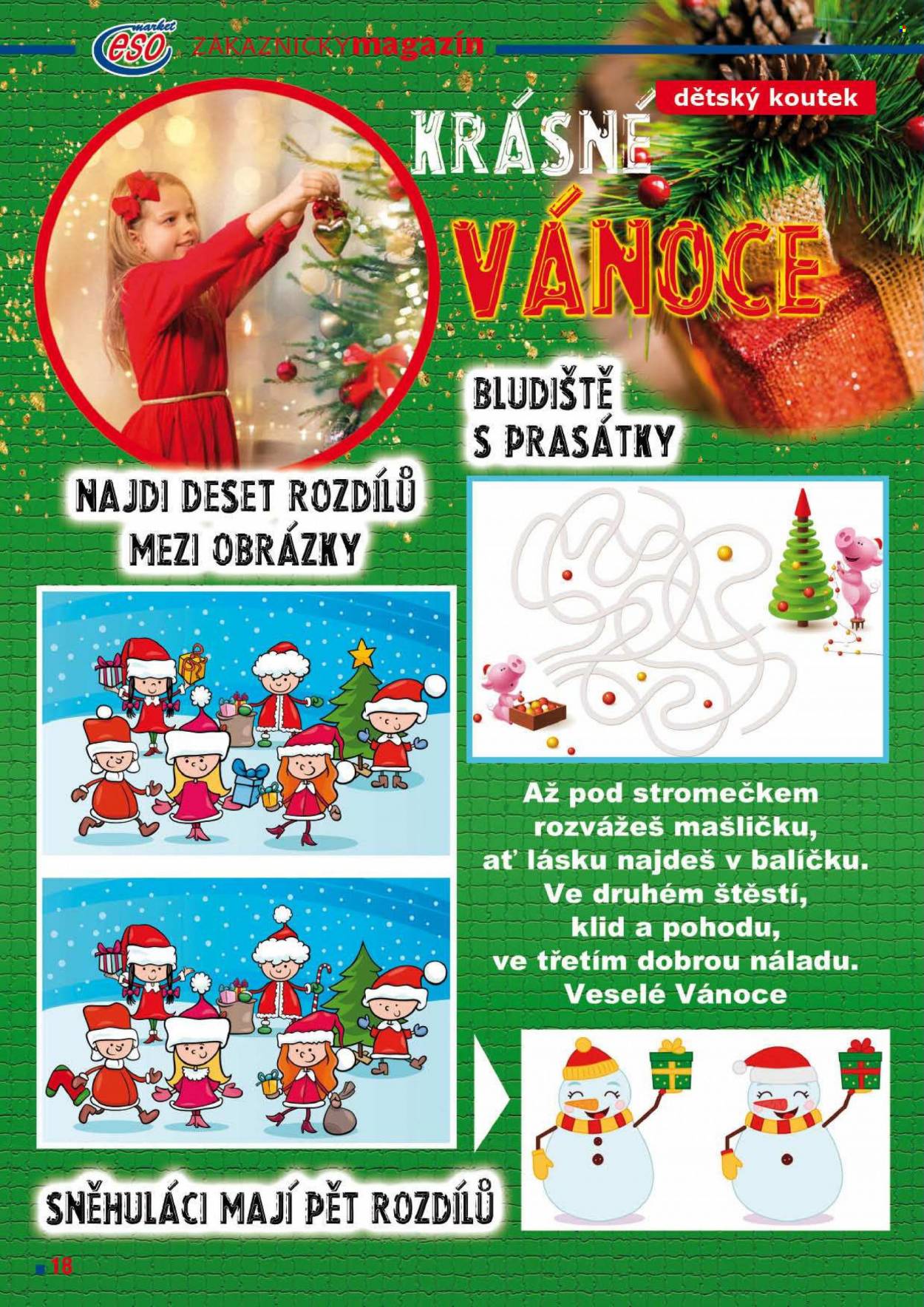 Leták ESO MARKET - 15.12.2021 - 31.12.2021. Strana 18