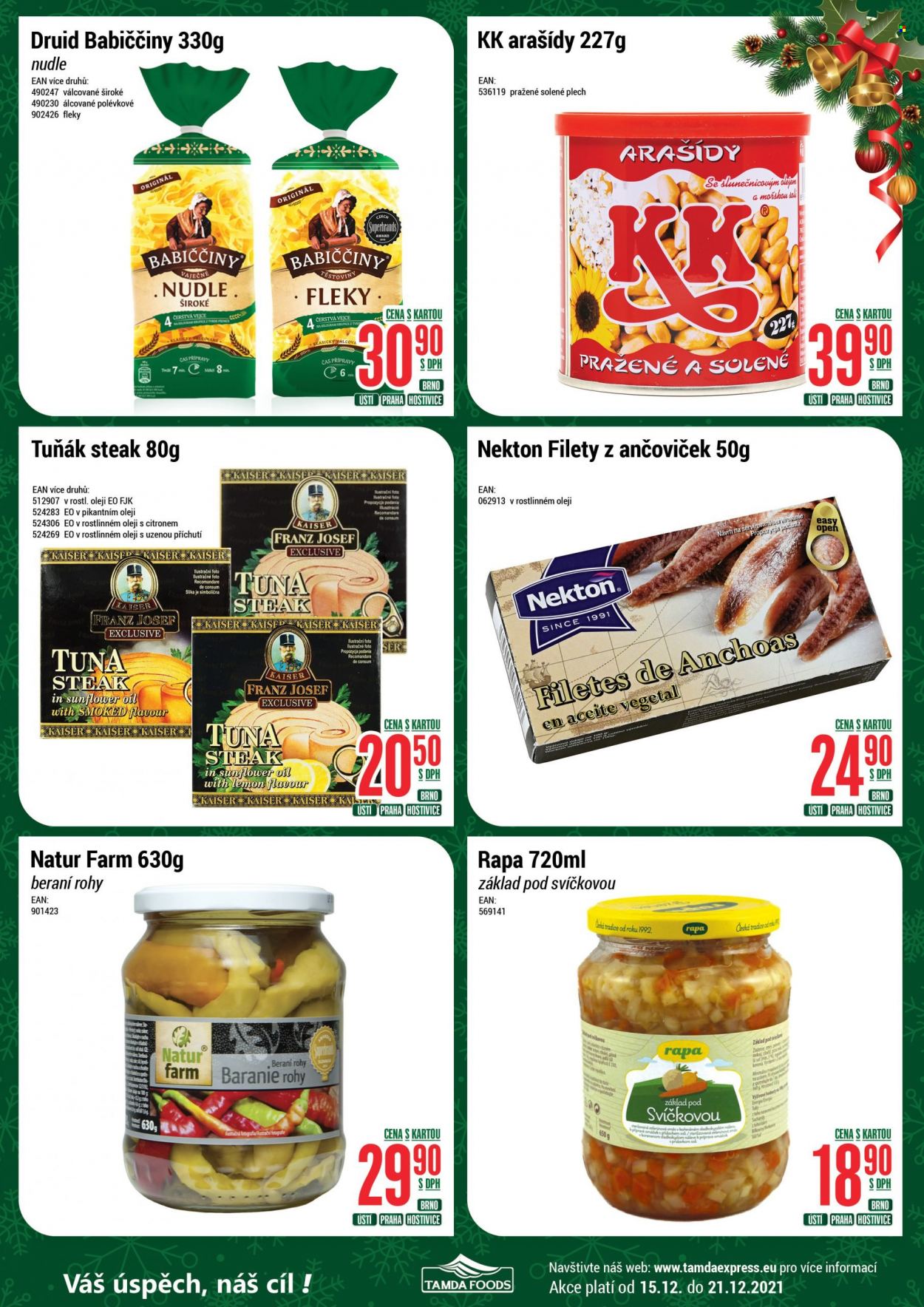 Leták Tamda Foods - 15.12.2021 - 21.12.2021. Strana 5