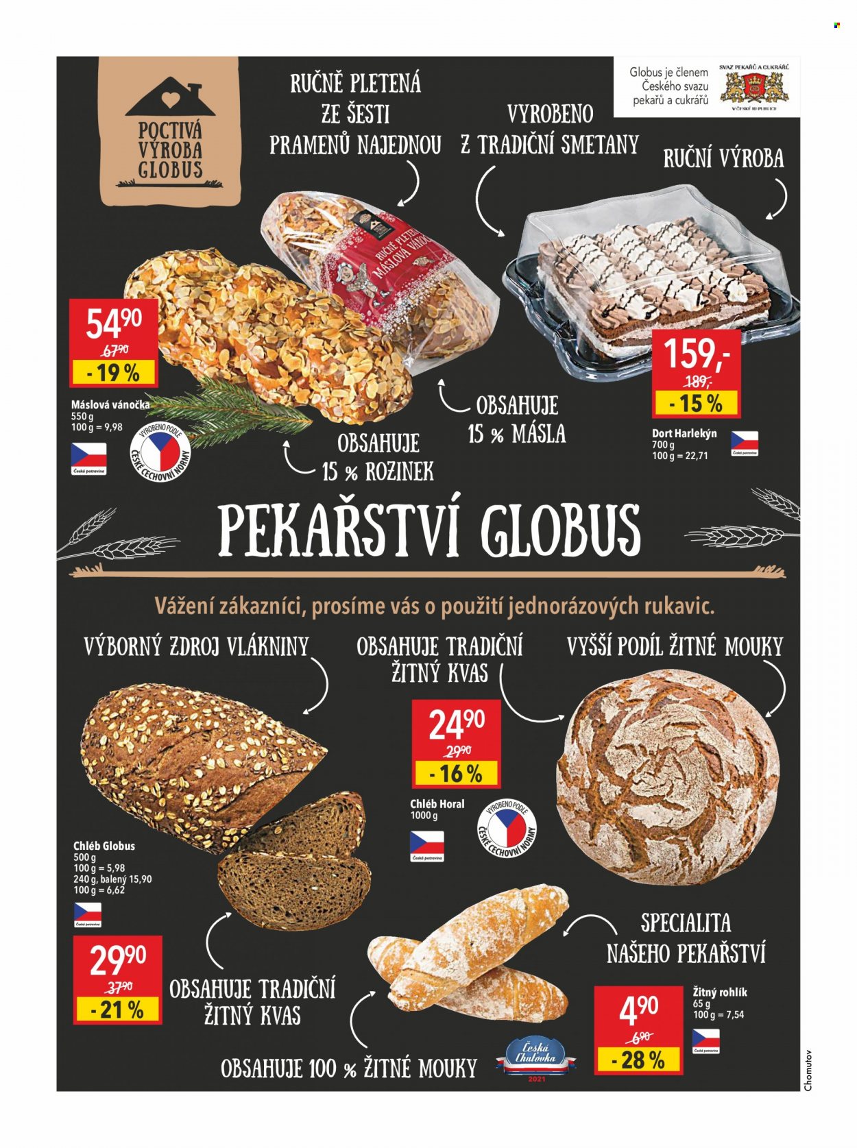 Leták Globus - 16.12.2021 - 24.12.2021. Strana 4