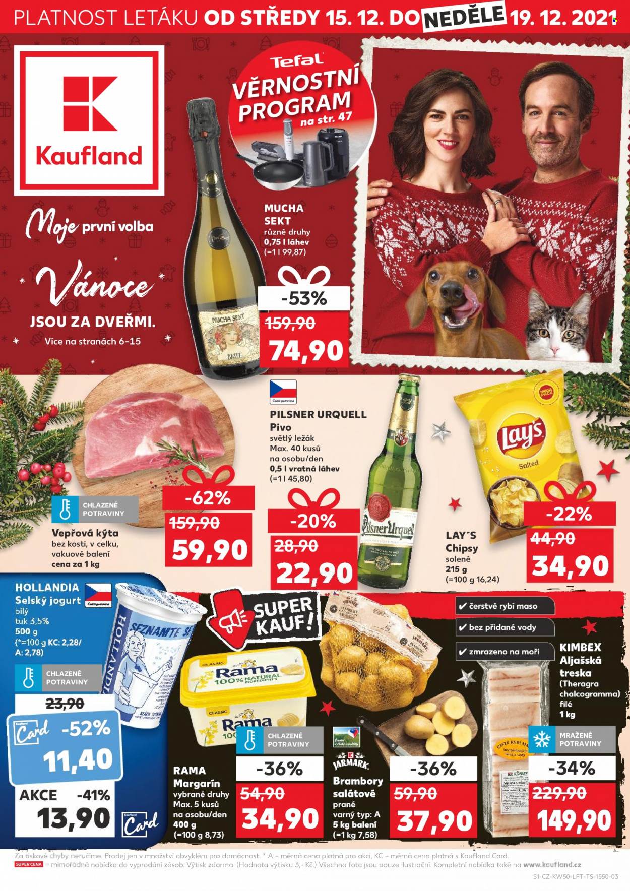 Leták Kaufland - 15.12.2021 - 19.12.2021. Strana 1