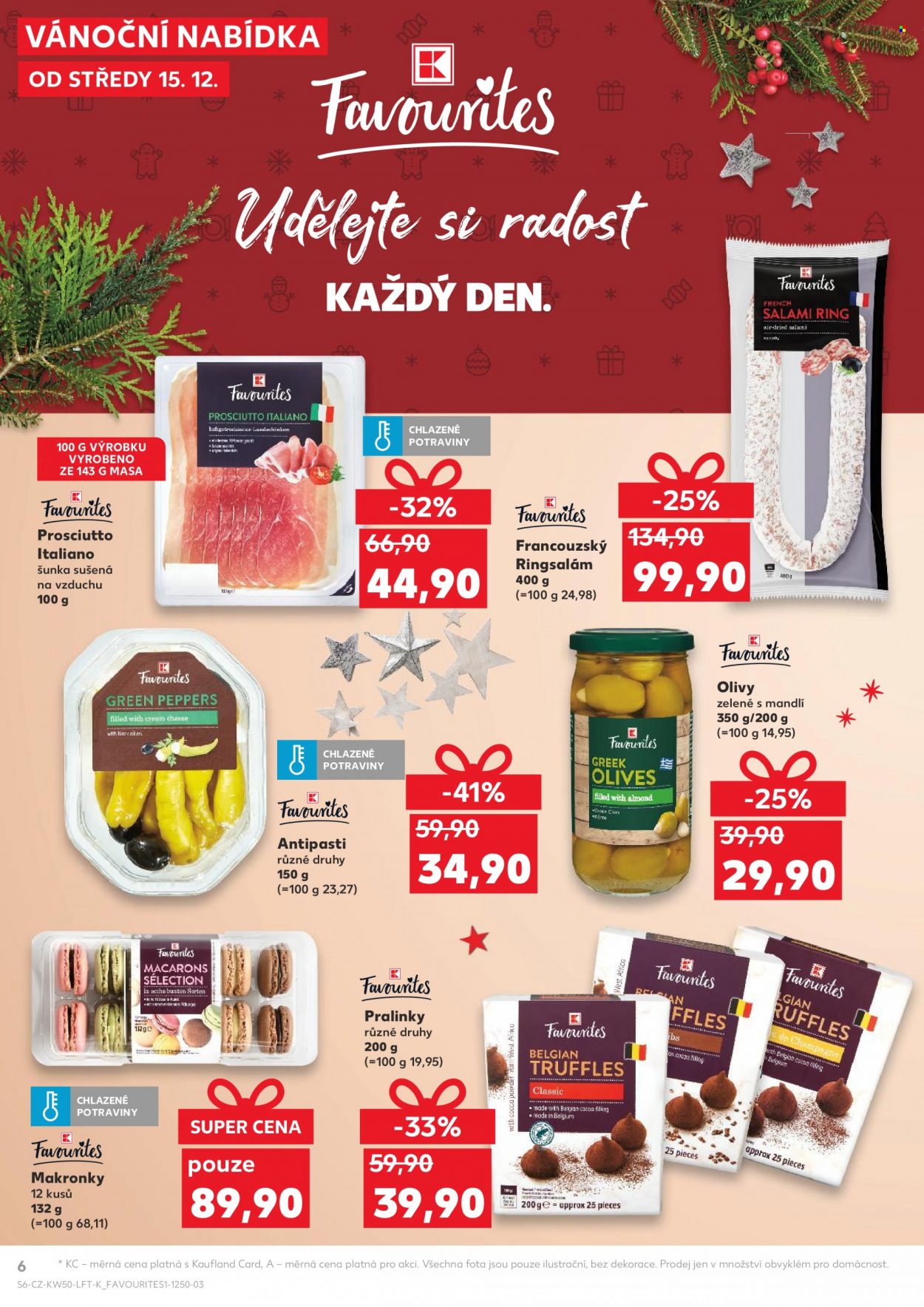 Leták Kaufland - 15.12.2021 - 19.12.2021. Strana 6