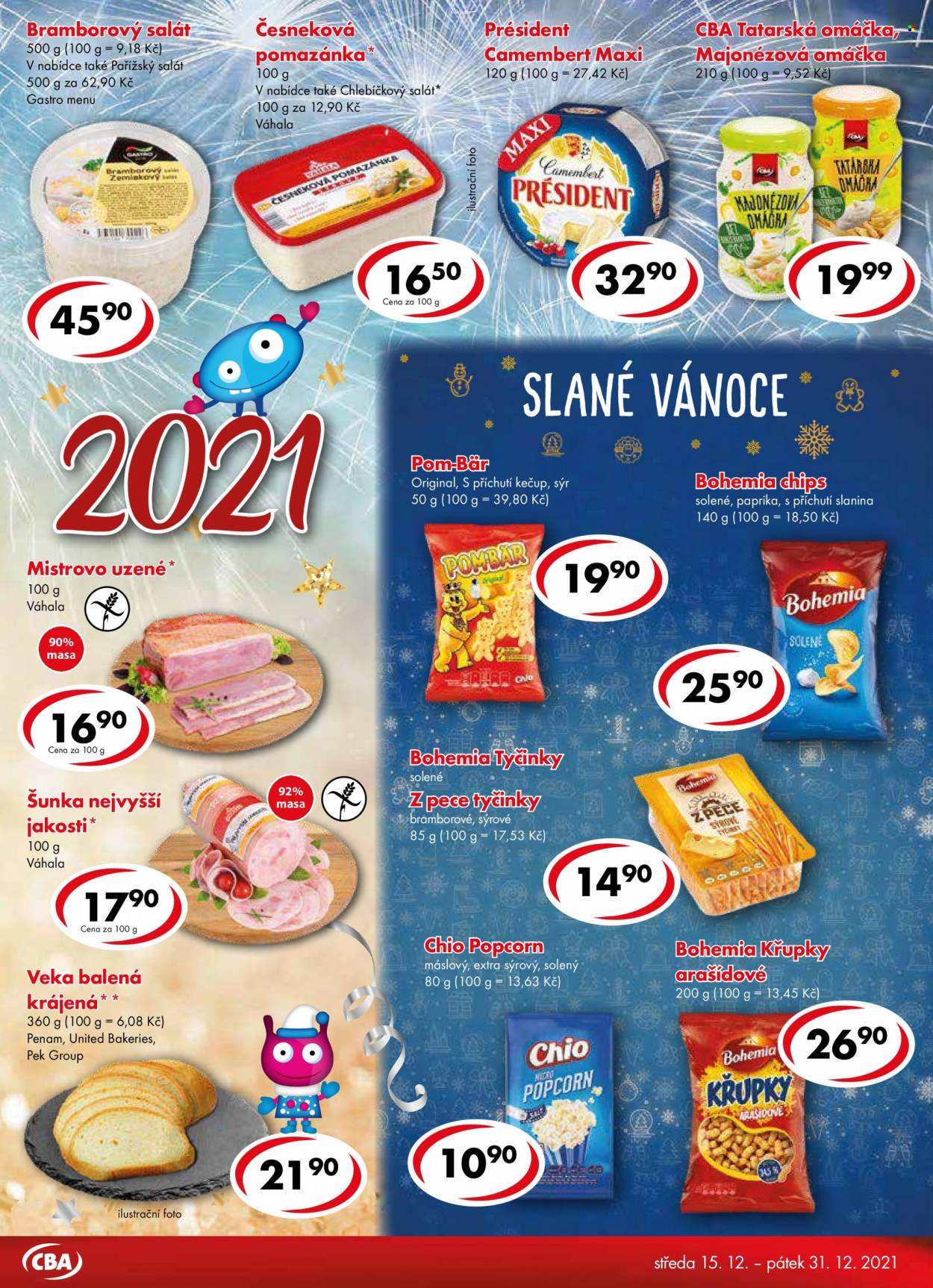 Leták CBA Premium - 15.12.2021 - 31.12.2021. Strana 5