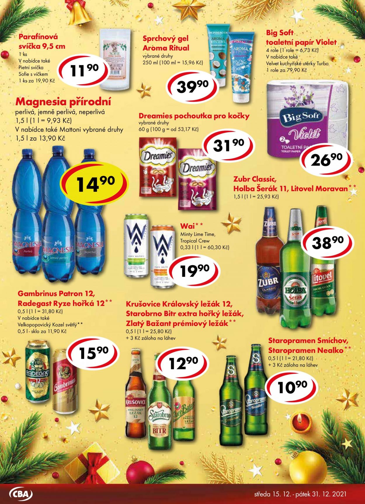 Leták CBA Premium - 15.12.2021 - 31.12.2021. Strana 8