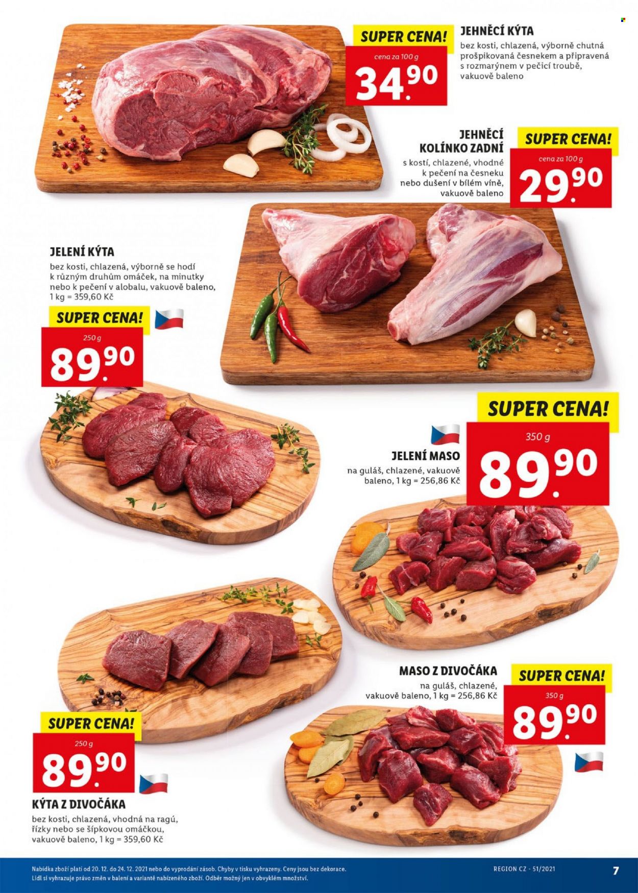Leták Lidl - 20.12.2021 - 24.12.2021. Strana 7