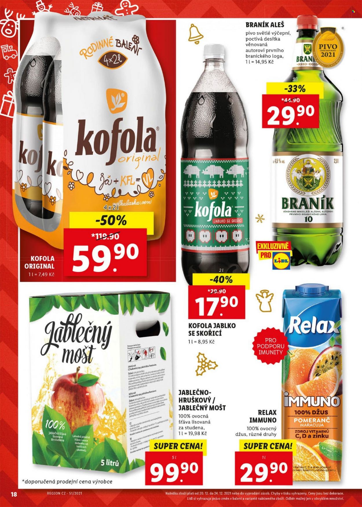 Leták Lidl - 20.12.2021 - 24.12.2021. Strana 18