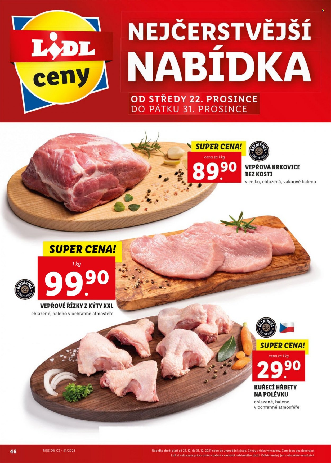 Leták Lidl - 20.12.2021 - 24.12.2021. Strana 46