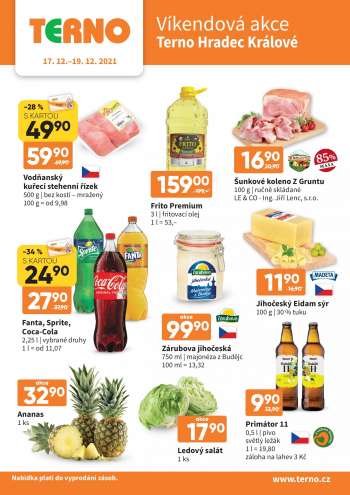 Leták coop TERNO - 17.12.2021 - 19.12.2021.