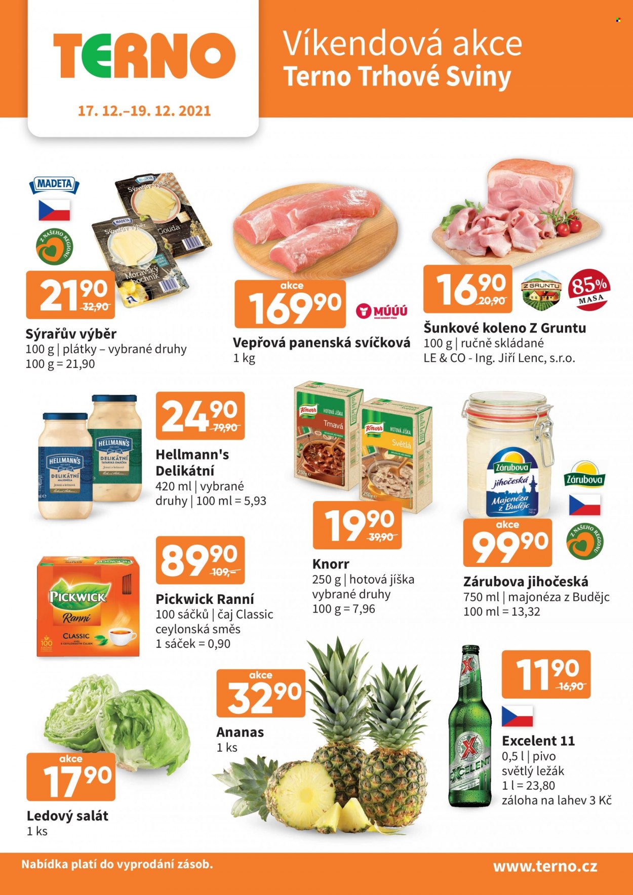 Leták coop TERNO - 17.12.2021 - 19.12.2021. Strana 1