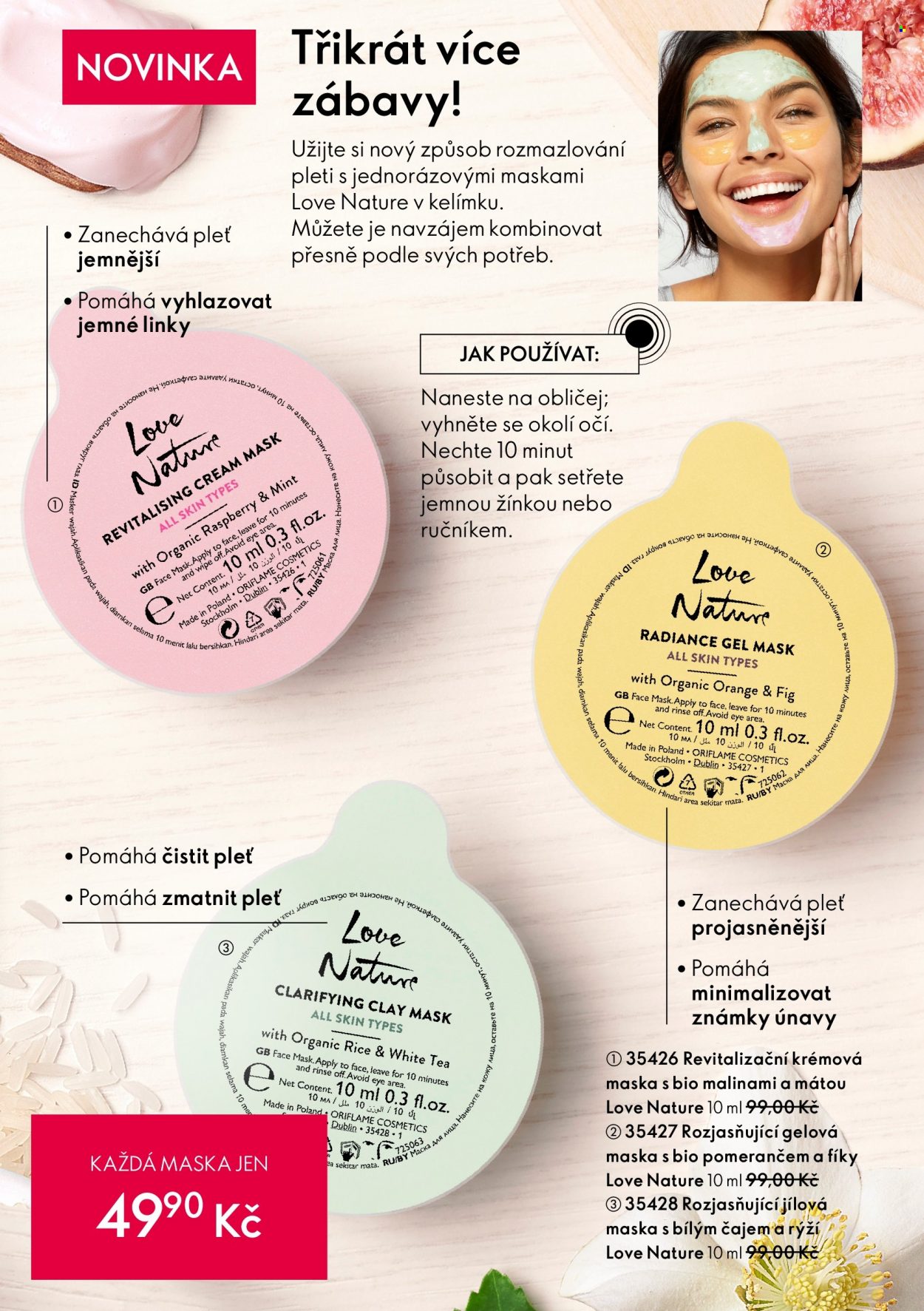 Leták ORIFLAME - 18.12.2021 - 17.1.2022. Strana 35