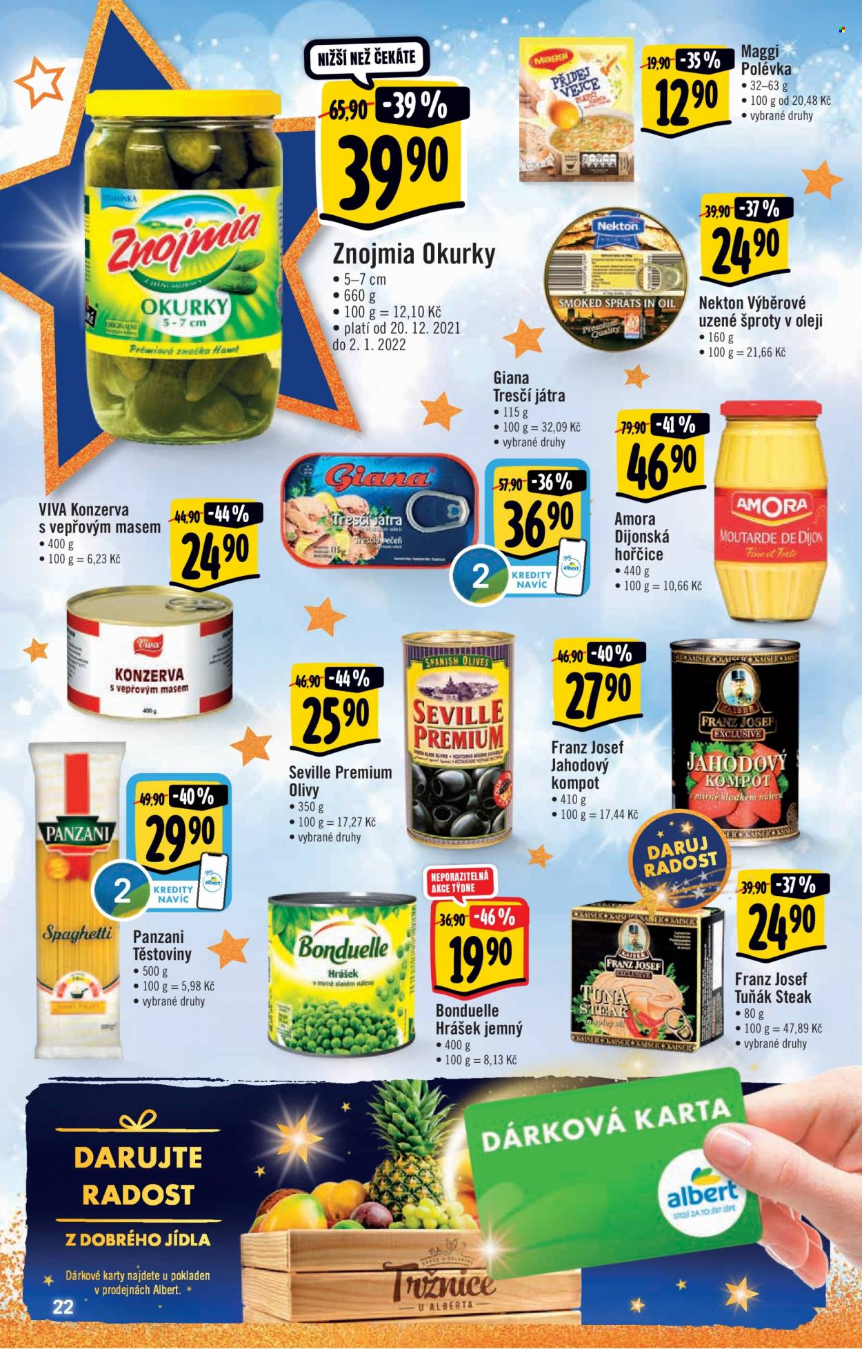 Leták Albert Hypermarket - 20.12.2021 - 24.12.2021. Strana 22