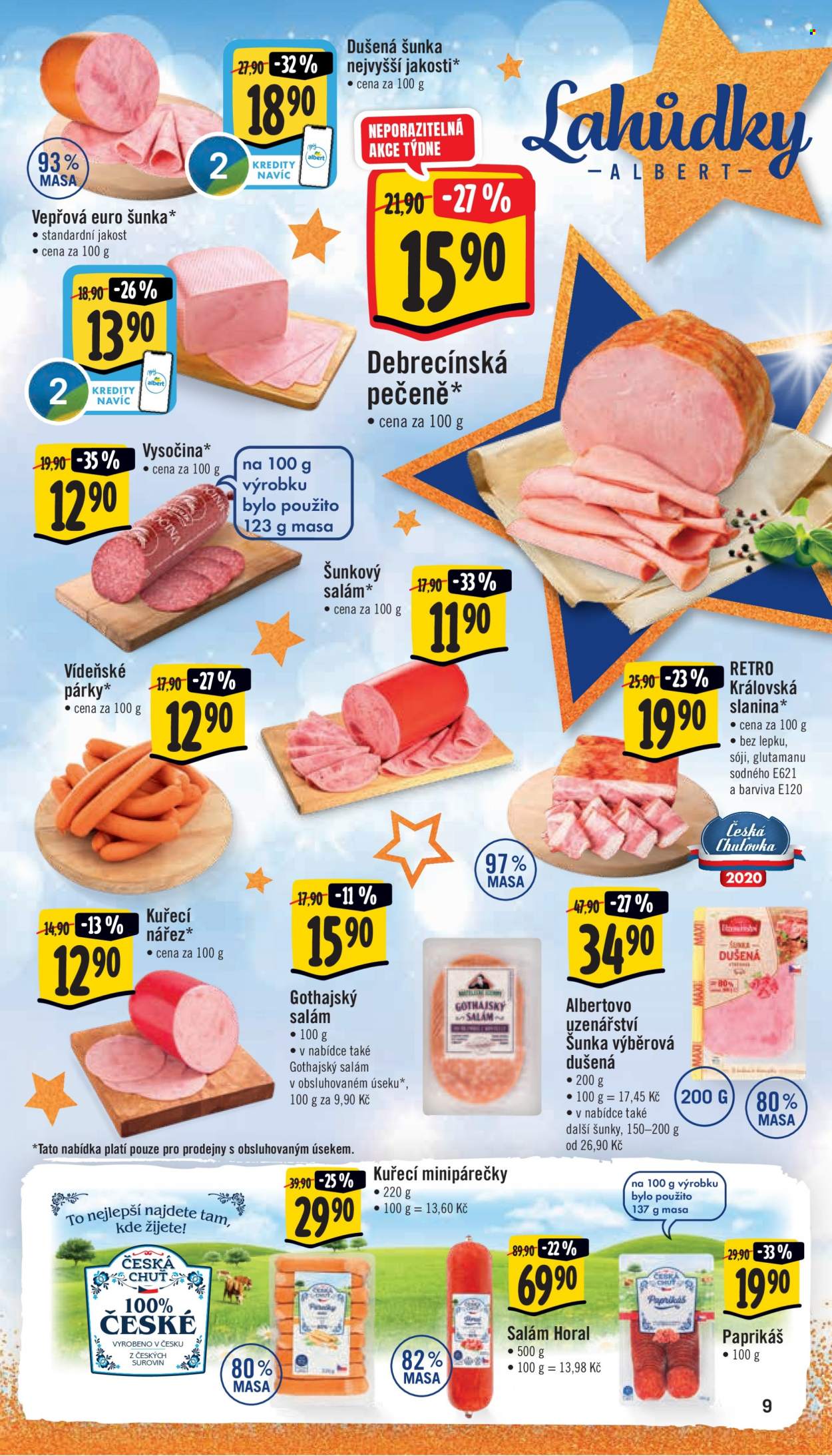 Leták Albert Supermarket - 20.12.2021 - 24.12.2021. Strana 9
