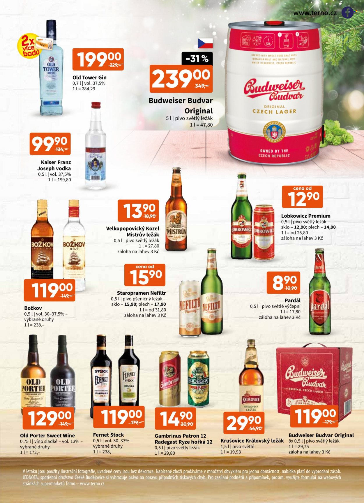 Leták coop TERNO - 22.12.2021 - 28.12.2021. Strana 13