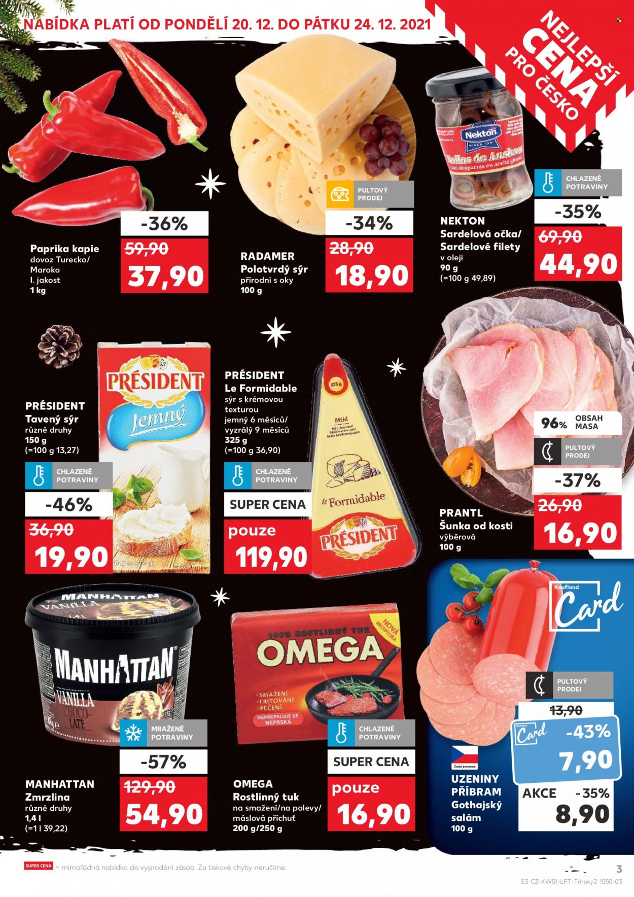 Leták Kaufland - 20.12.2021 - 24.12.2021. Strana 3
