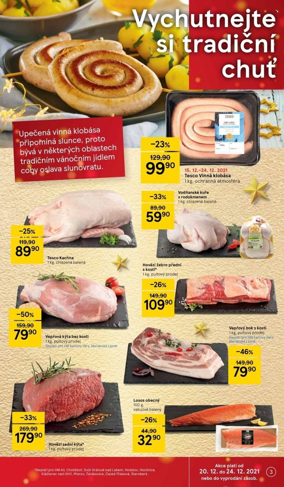 Leták TESCO - 20.12.2021 - 24.12.2021. Strana 3
