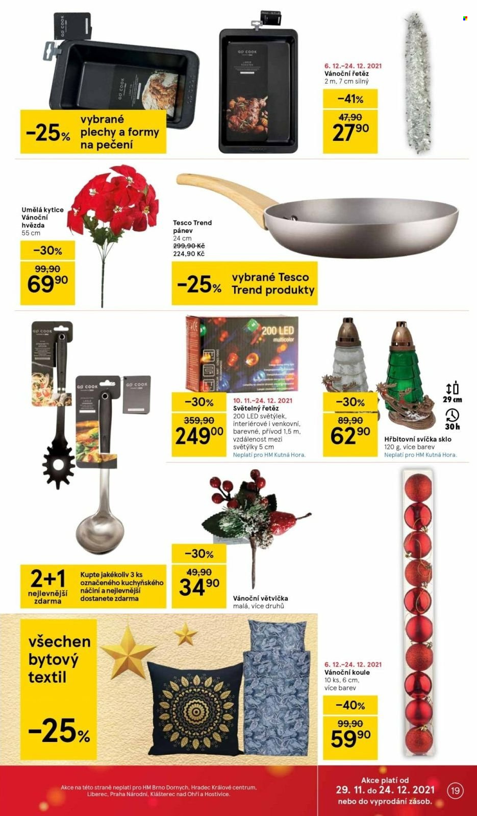 Leták TESCO - 20.12.2021 - 24.12.2021. Strana 19