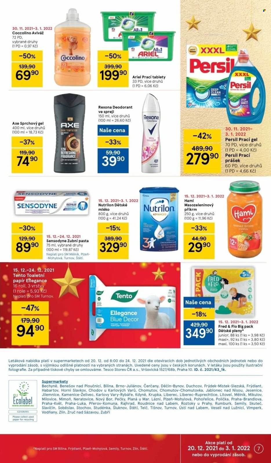 Leták TESCO supermarket - 20.12.2021 - 24.12.2021. Strana 7
