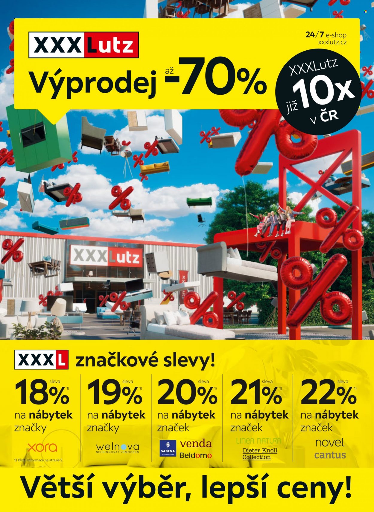 Leták XXXLutz - 20.12.2021 - 2.1.2022. Strana 1