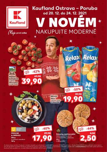 Leták Kaufland - 20.12.2021 - 24.12.2021.