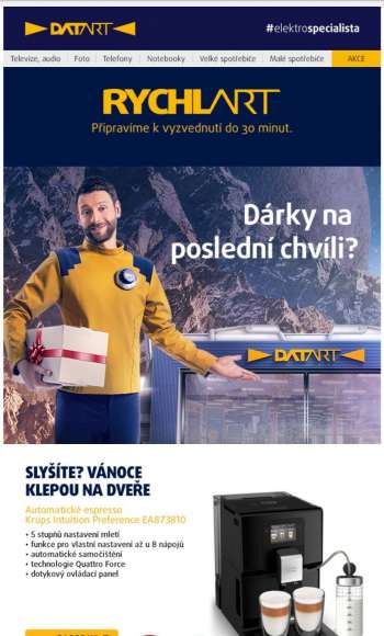 Leták DATART