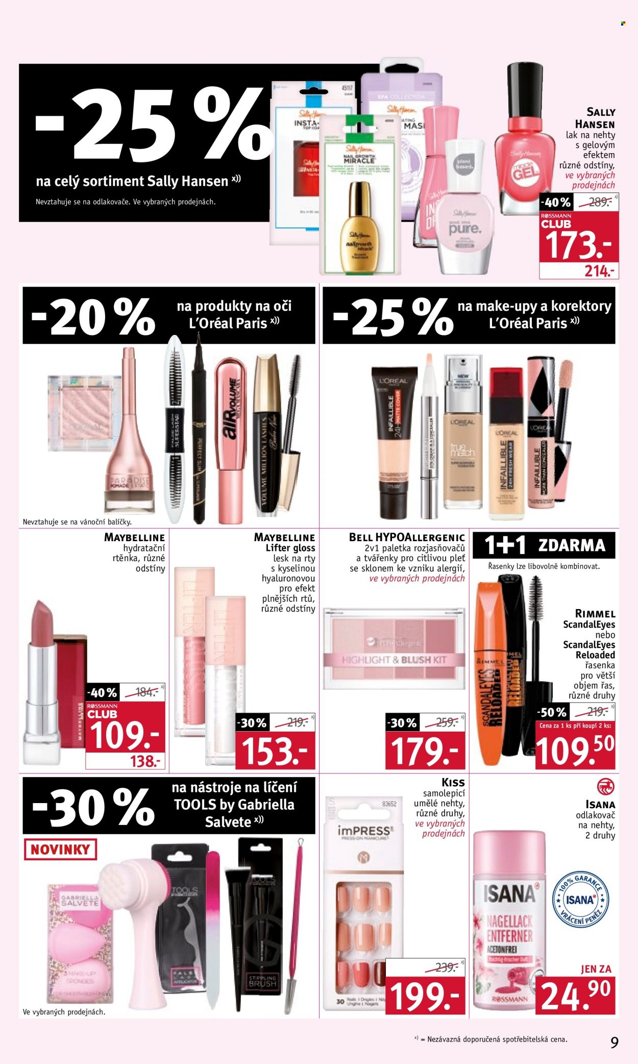 Leták ROSSMANN - 22.12.2021 - 4.1.2022. Strana 9