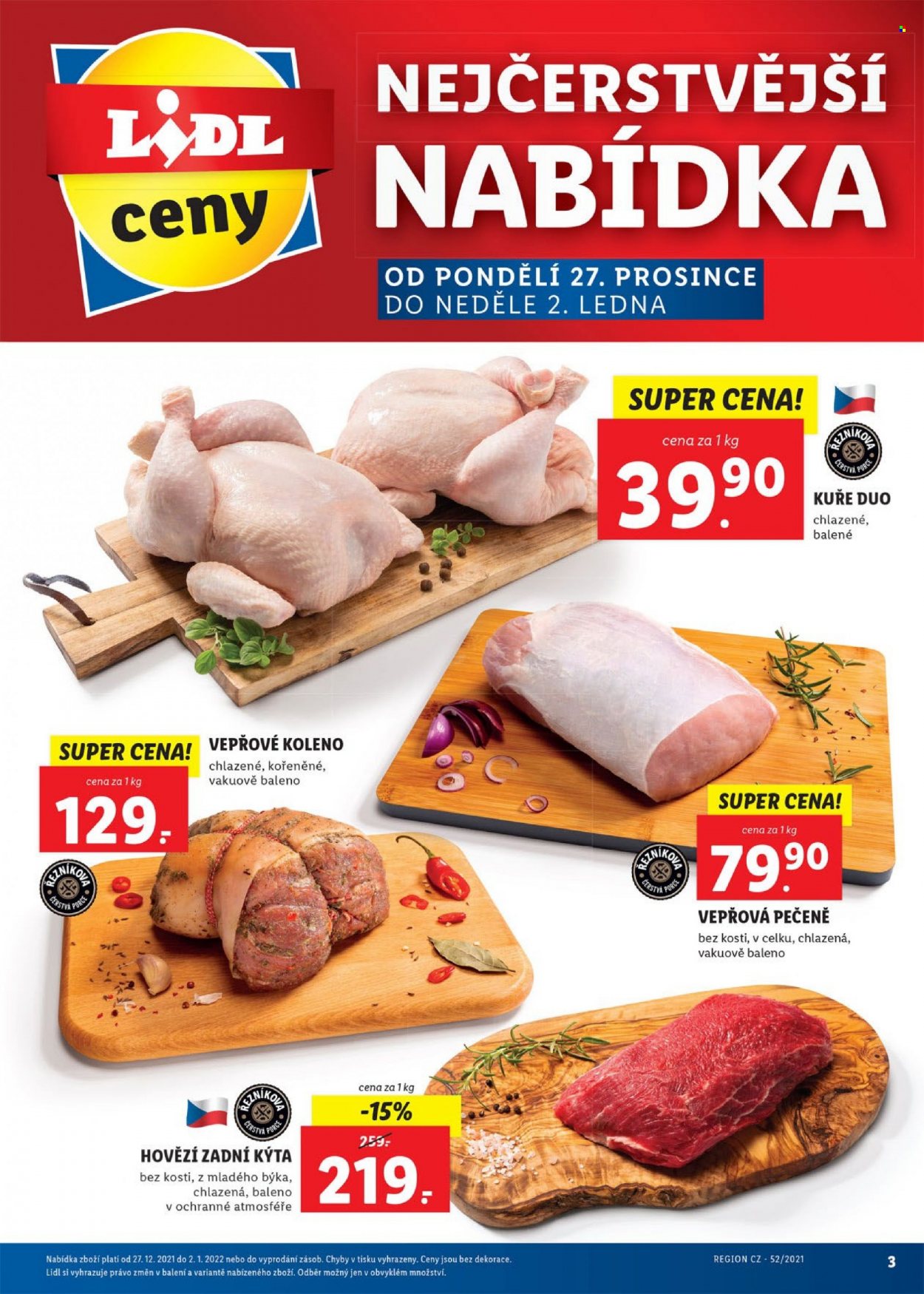 Leták Lidl - 27.12.2021 - 2.1.2022. Strana 3