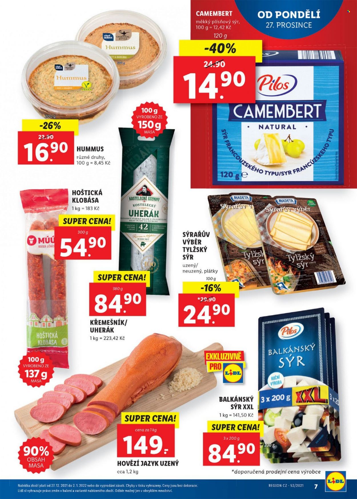Leták Lidl - 27.12.2021 - 2.1.2022. Strana 7
