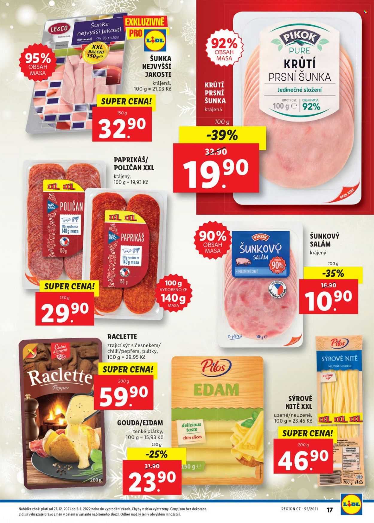 Leták Lidl - 27.12.2021 - 2.1.2022. Strana 17