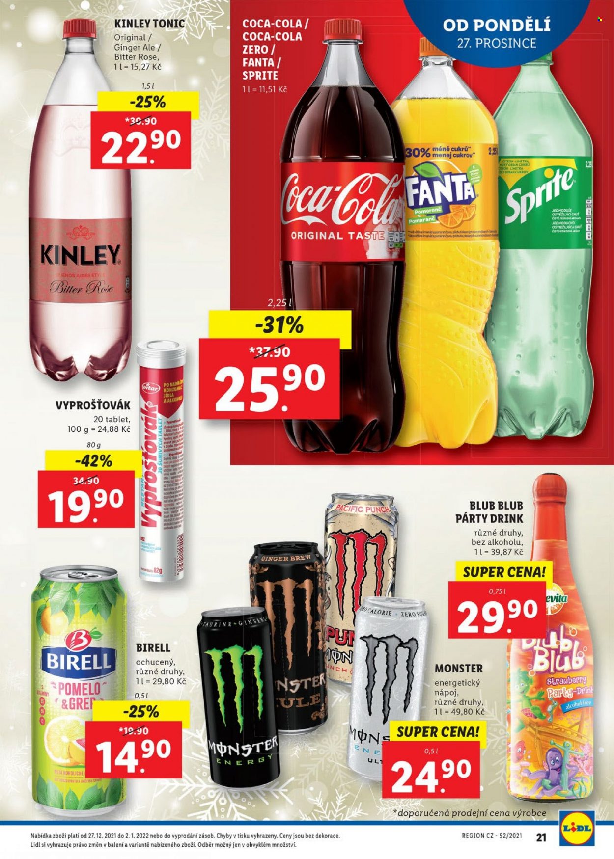 Leták Lidl - 27.12.2021 - 2.1.2022. Strana 21