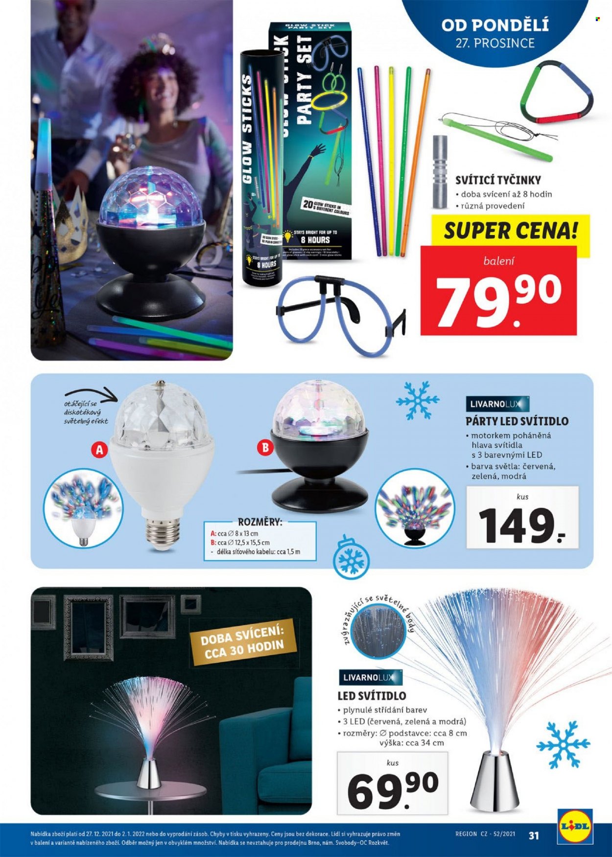 Leták Lidl - 27.12.2021 - 2.1.2022. Strana 31