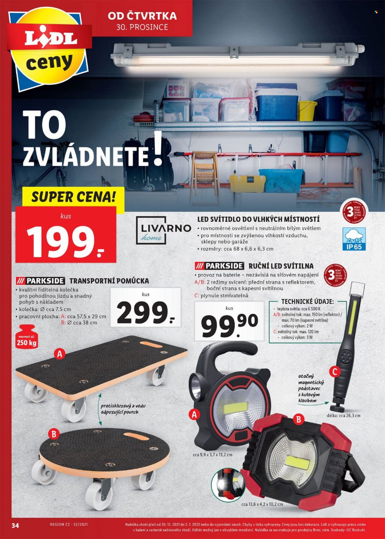 Leták Lidl - 27.12.2021 - 2.1.2022. Strana 34