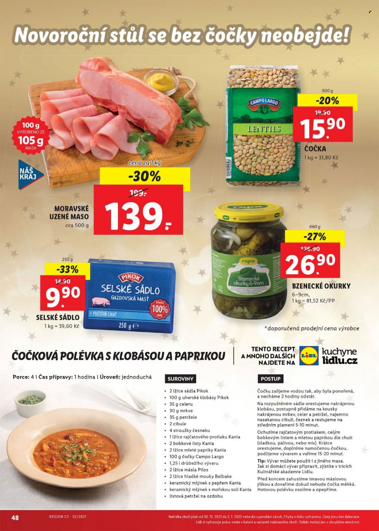 Leták Lidl - 27.12.2021 - 2.1.2022. Strana 48