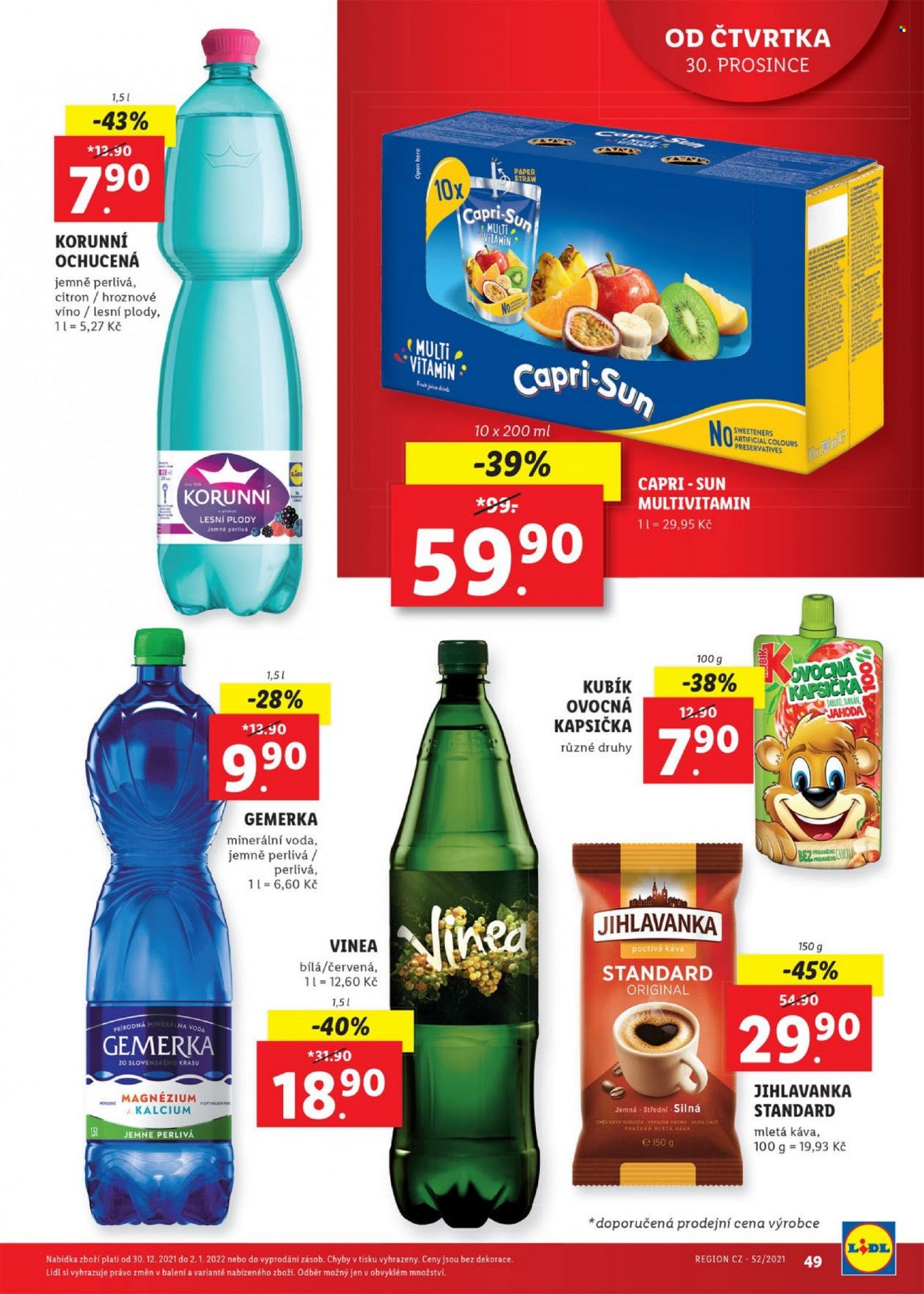 Leták Lidl - 27.12.2021 - 2.1.2022. Strana 49