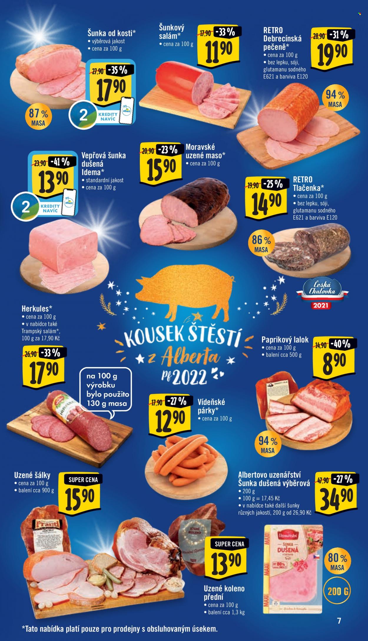 Leták Albert Supermarket - 27.12.2021 - 2.1.2022. Strana 7