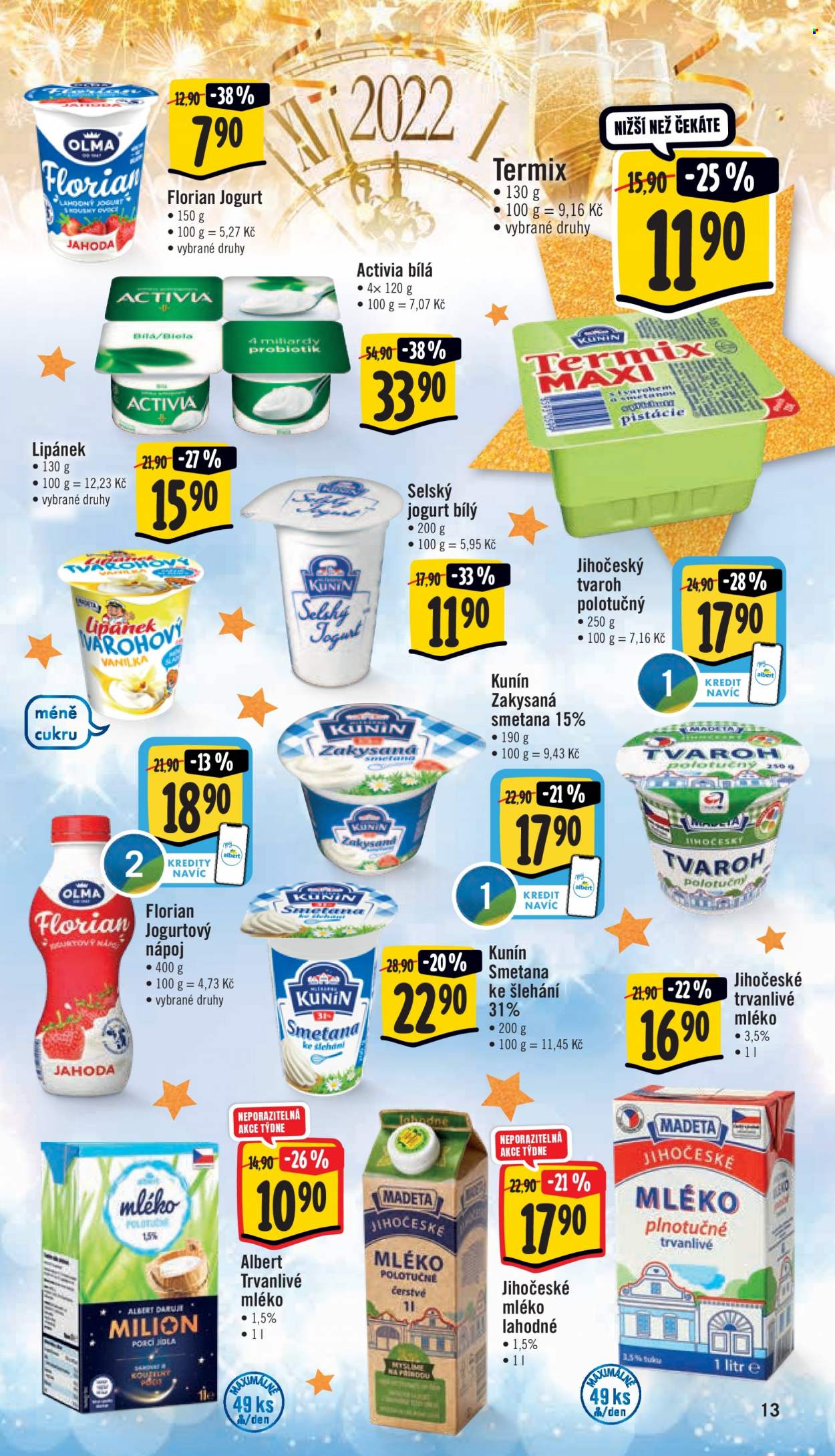 Leták Albert Supermarket - 27.12.2021 - 2.1.2022. Strana 13