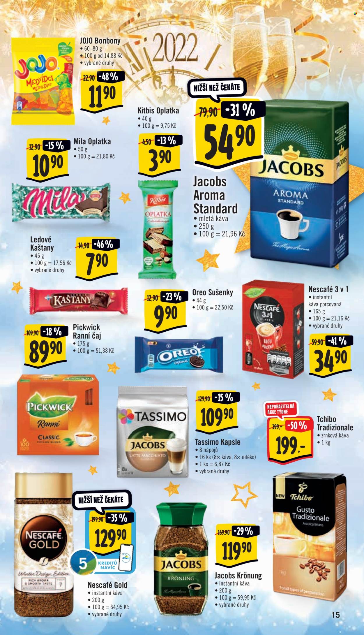 Leták Albert Supermarket - 27.12.2021 - 2.1.2022. Strana 15