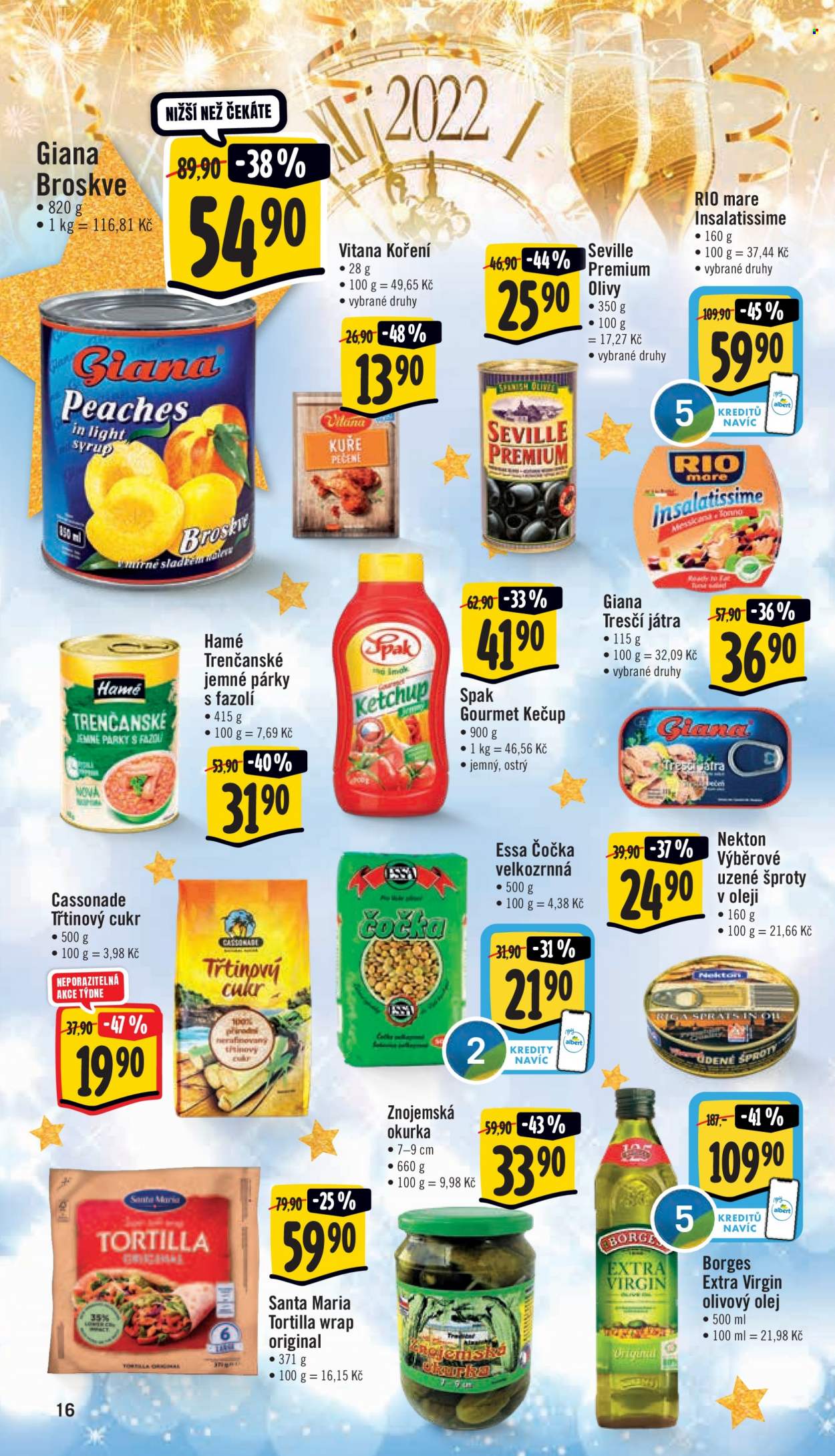 Leták Albert Supermarket - 27.12.2021 - 2.1.2022. Strana 16