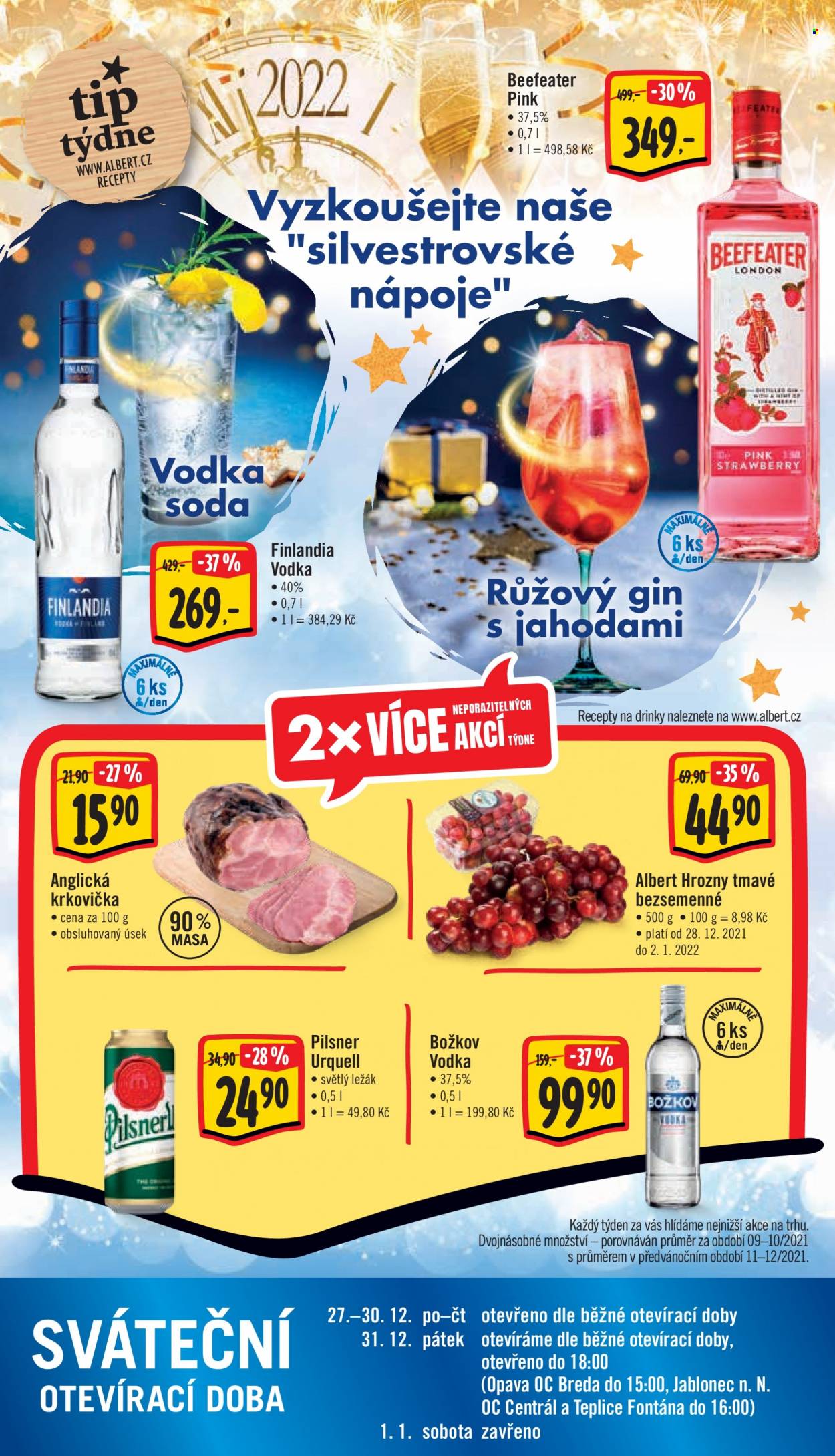 Leták Albert Supermarket - 27.12.2021 - 2.1.2022. Strana 20