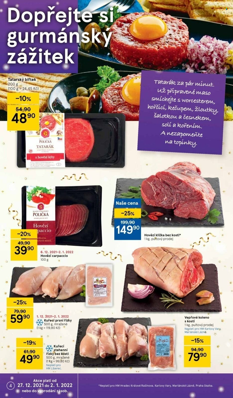 Leták TESCO - 27.12.2021 - 2.1.2022. Strana 4