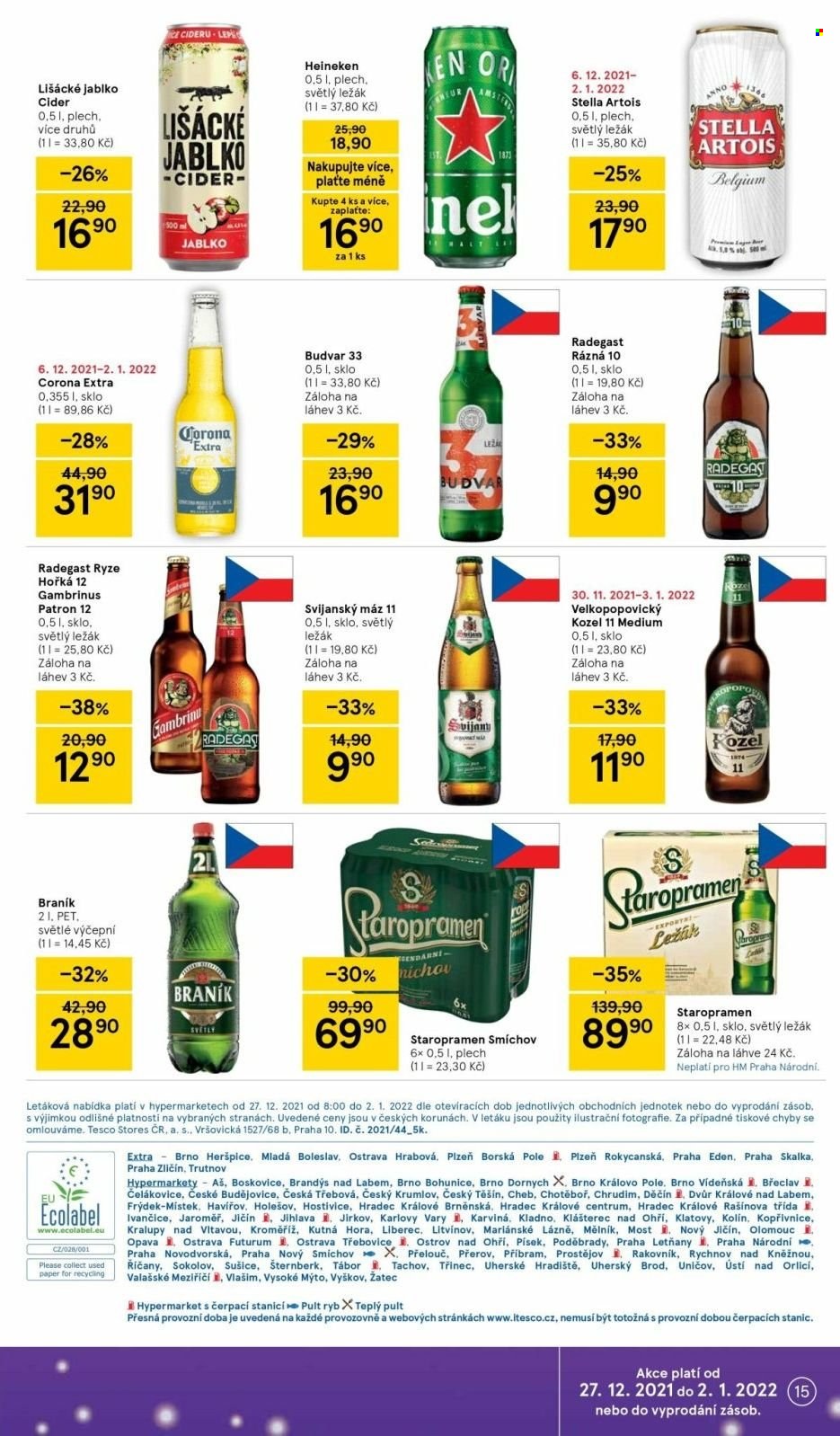 Leták TESCO - 27.12.2021 - 2.1.2022. Strana 15