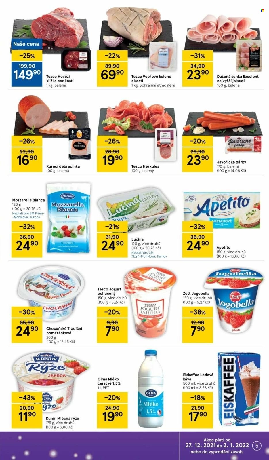 Leták TESCO supermarket - 27.12.2021 - 2.1.2022. Strana 5