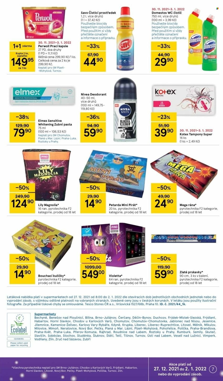 Leták TESCO supermarket - 27.12.2021 - 2.1.2022. Strana 7