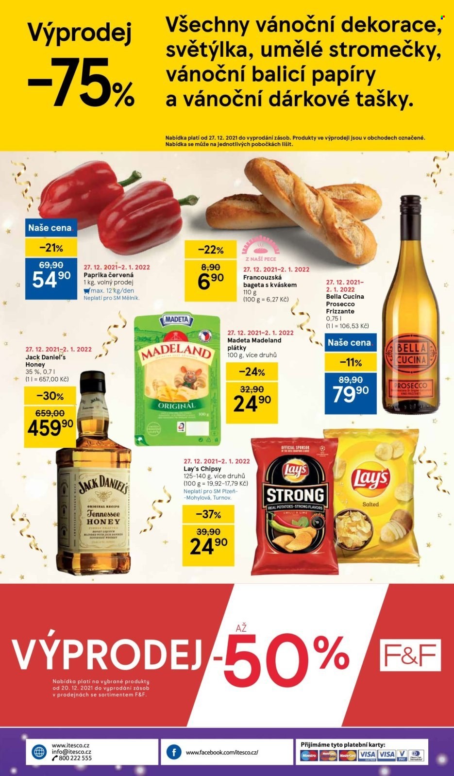 Leták TESCO supermarket - 27.12.2021 - 2.1.2022. Strana 8