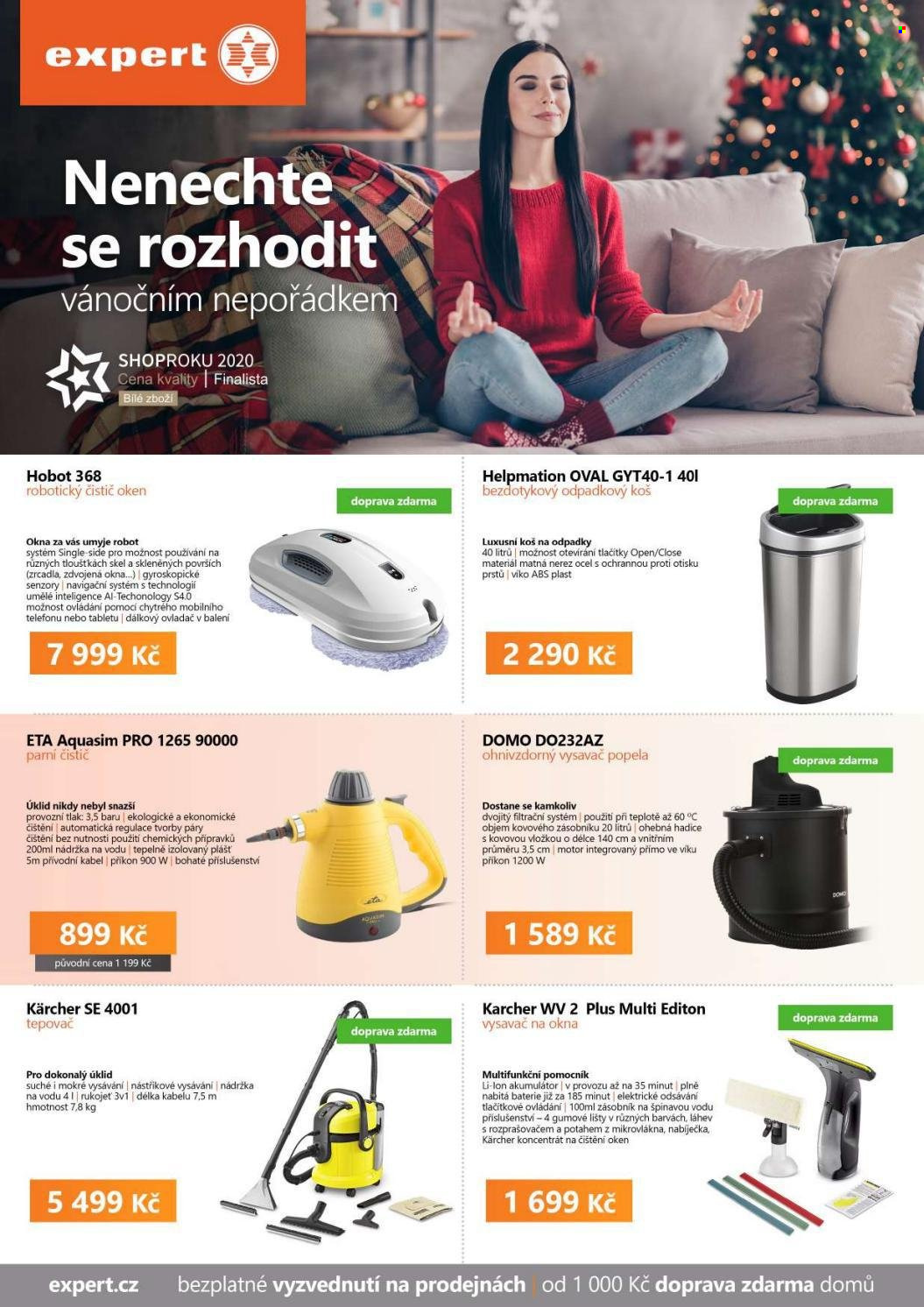 Leták Expert. Strana 1