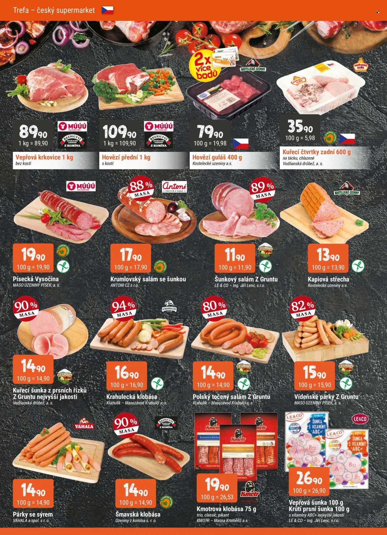 Leták TREFA coop - 29.12.2021 - 4.1.2022. Strana 2
