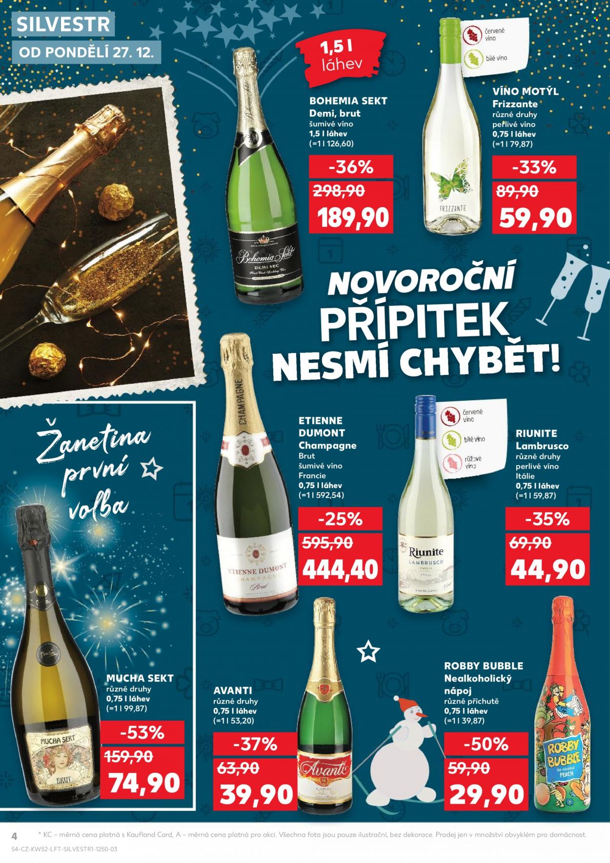 Leták Kaufland - 27.12.2021 - 2.1.2022. Strana 4