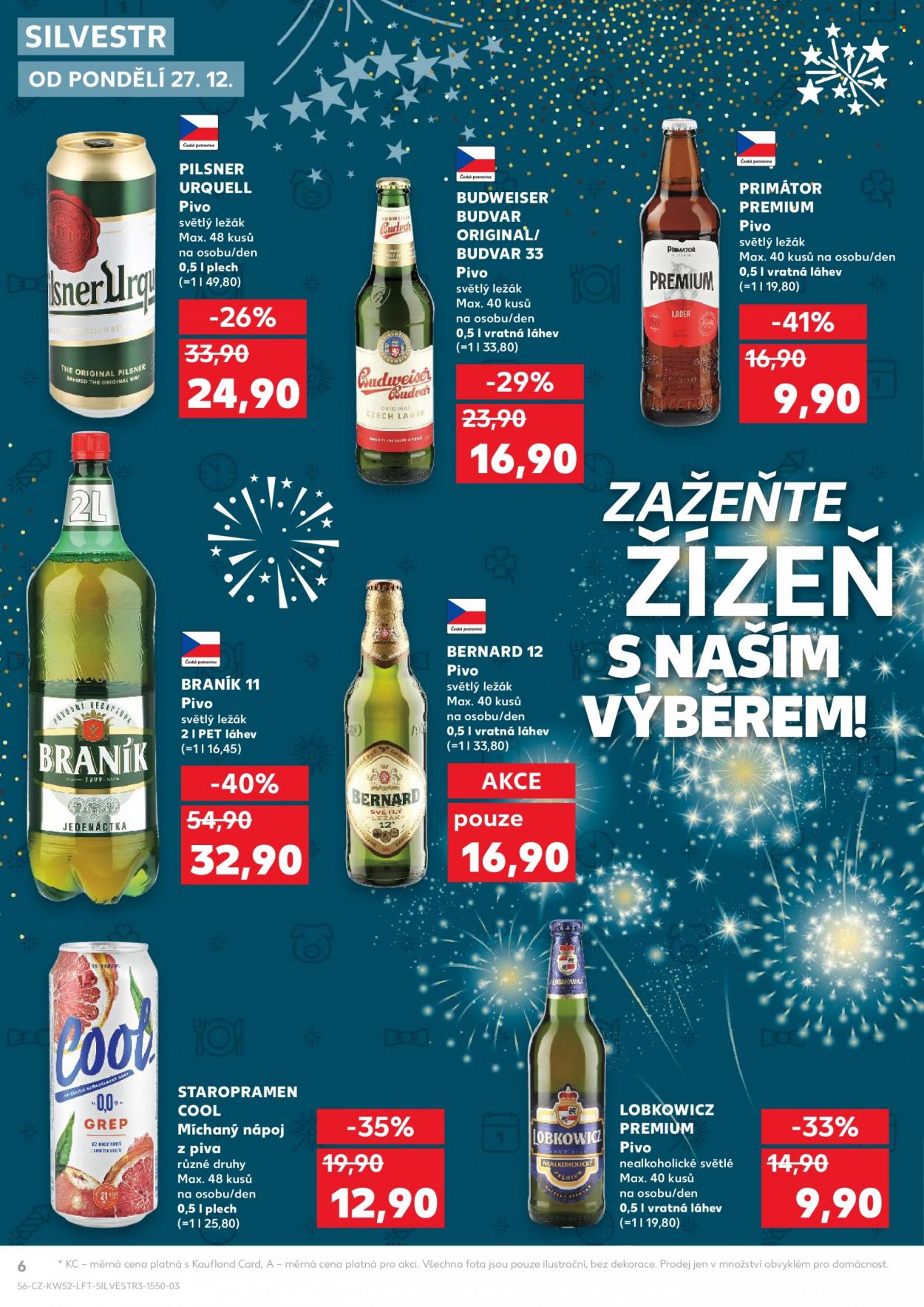 Leták Kaufland - 27.12.2021 - 2.1.2022. Strana 6